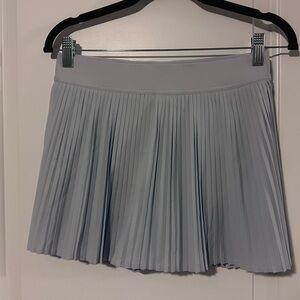 Lululemon Athletica Light Blue pleated tennis skirt